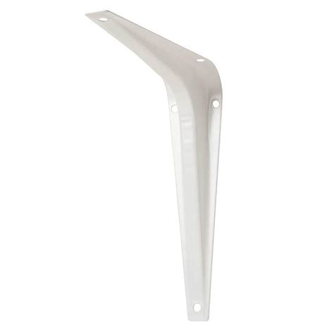 home depot shelf bracket white